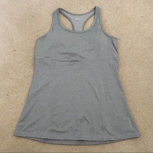 Head Medium Grey Atheltic Tank Top w/ Built in Bra
